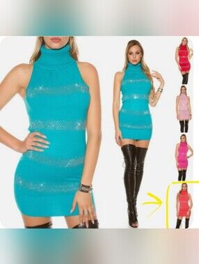Mini Dress Sleeveless CORAL